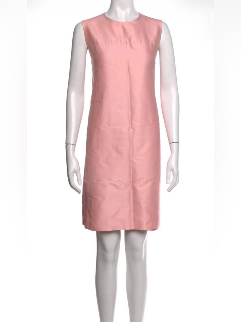 Ralph Lauren Black Label Sleeveless Knee Length Sheath Dress Pink Size 12